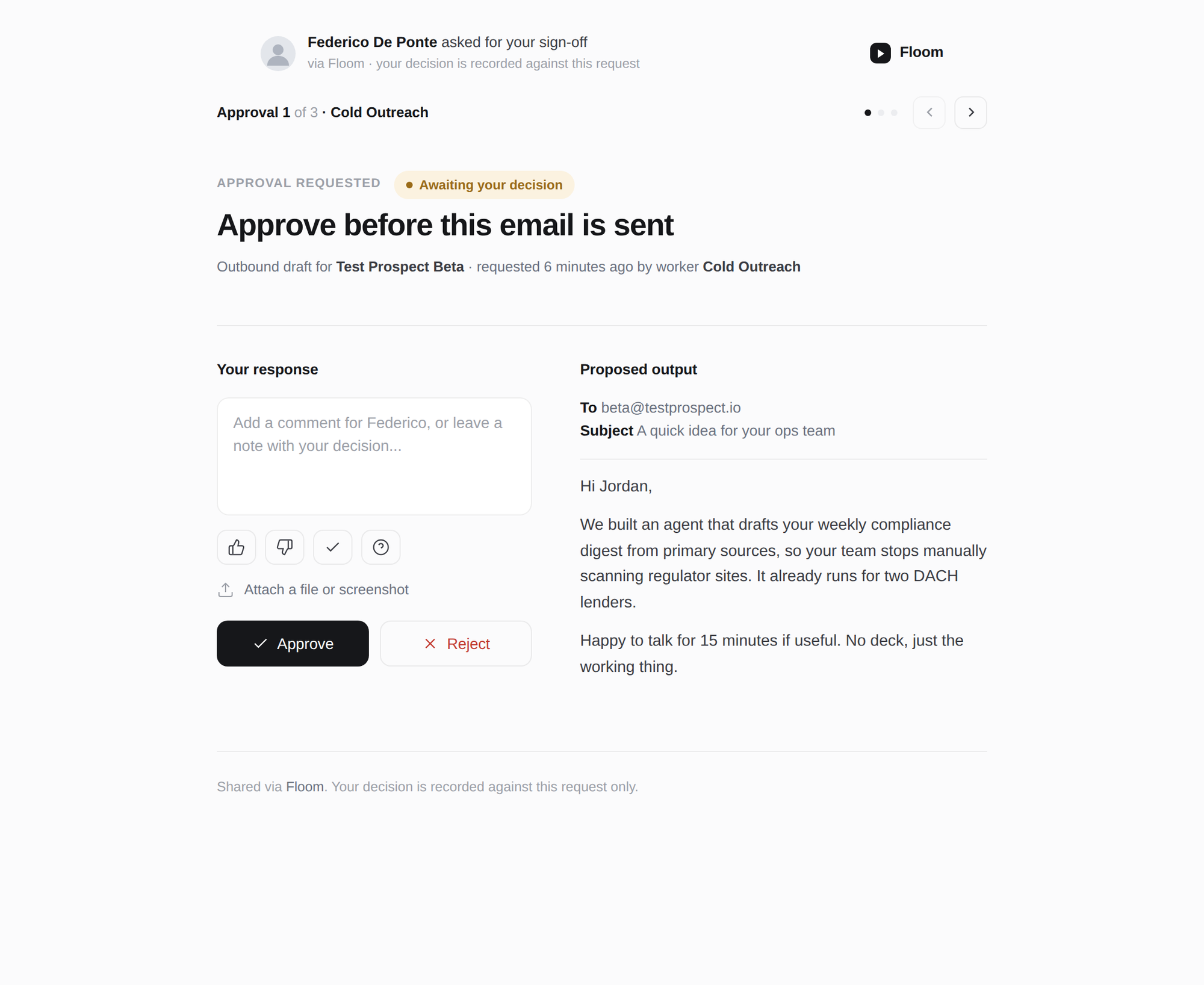 Approval share page v3